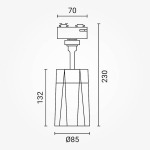 LED RGB Вътрешен Прожектор Bluetooth Говорител + Дистанционно управление