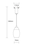 LED Магнитно Висящо Осветление 48V 10W 3000K - M05