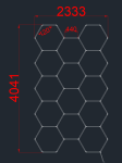 Комплект Хексагонов Осветител 14HEXS 456W с Аксесоари 3CCT