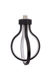 LED Пендел 12W 3CCT Черно Покритие