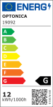 LED Пендел 12W 3CCT Черно Покритие