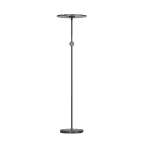 LED Подова Лампа 40W+8W Black RGB CCT + Дистанционно Управление