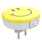 Детска Играчка - Нощна Лампа УСМИВКА 0.5W ON/OFF Превключвател