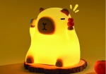 Детска Играчка - Силиконова Лампа КАПИБАРА 2W 1200mAh 5V/1A