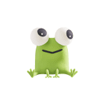 Детска Играчка - Силиконова Лампа ЖАБА 2W 1200mAh 5V/1A