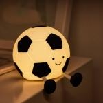 Детска Играчка - Силиконова Лампа ФУТБОЛНА ТОПКА 2W 1200mAh 5V/1A
