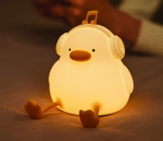 Детска Играчка - Силиконова Лампа ПАТИЦА 2W 1200mAh 5V/1A