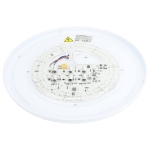 LED Осветително тяло 48W Черно/Дървено CCT + Дистанционно управление