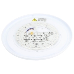 LED Осветително тяло 48W Бяло/Дървено CCT + Дистанционно управление