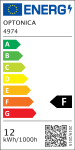 LED Лента COB 12V 8mm 480LEDS 3000K