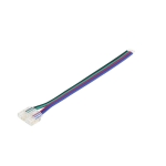 Закрепващ Конектор с крабел от единия край за 10mm COB RGB SKU:4965