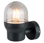 Стенна Лампа Алуминиева IP44 1xЕ27 ЧЕРНО ТЯЛО