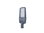 LED Улична Лампа 100W Сиво Тяло LUMILEDS-Чип IP65 75x130° - NEMA BASE