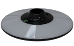 LED Соларна Градинска Лампа CCT Black +2.5M Pole + Water Tank IP65 + Дистанционно Управление