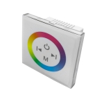 LED RGB Сензорен Димер За Стена Бял