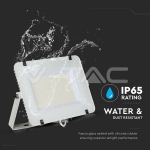 150W LED Прожектор SAMSUNG Чип SMD Slim Бяло Тяло 6400K 120 lm/W