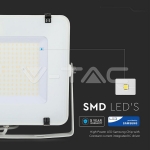 150W LED Прожектор SAMSUNG Чип SMD Slim Бяло Тяло 6400K 120 lm/W