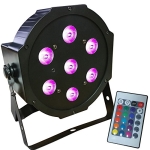 7*10W Remote Mini RGB+WW LED PAR Light