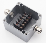 Водоустойчив Алуминиев Клемен Блок IP68 2 Клеми