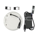 24W LED Панел Premium SAMSUNG Чип Кръг 3000K