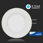 24W LED Панел Premium SAMSUNG Чип Кръг 3000K