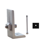 L-образна планка с М8*25мм + гумена подложка + винт