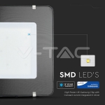 400W LED Прожектор SAMSUNG Чип SMD Slim Черно Тяло 4000K 120 lm/W