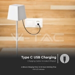 2W LED Настолна Лампа Бяло Тяло 3000К IP54