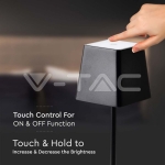 2W LED Настолна Лампа Черно Тяло 3000К IP54