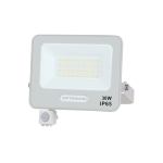 LED SMD Прожектор IP65 Бял със Сензор