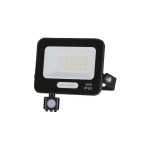 LED SMD Прожектор IP65 Черен със Сензор