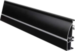 Aluminium Profile for Floor Black Color L=2M