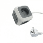 Power Extension Cord with 2xUSB TYPE-A