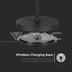 2W LED Настолна Лампа 4400mA Батерия Черно Тяло IP54 3000K