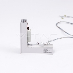 10W L Конектор Външен Бял 4000K