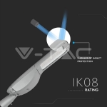 LED Улична Лампа SAMSUNG Чип 200W 4000K 302Z+ Class II Type 3M Inventonics 0-10V