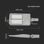 LED Улична Лампа SAMSUNG Чип 150W 5700K КЛАС I 140 lm/W