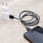 1м. Тип C USB Кабел Черен Серия "Pearl"