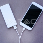 1м. Тип C USB Кабел Бял Серия "Silver"