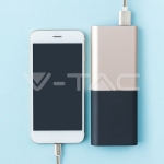 1м. Тип C USB Кабел Сребрист Серия "Platinum"