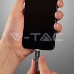 1м. Тип C USB Кабел Черен Серия "Ruby"