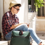 Преносима Bluetooth Колона Micro USB 800mah Червена