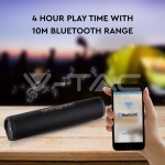 Преносима Bluetooth Touch Колона Цилиндър FM USB TWS TF Слот 1200mah
