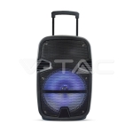 35W Преносима Колона Тип "Куфар" с Микрофон RF Контрол 12 inch RGB