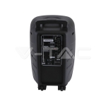 35W Преносима Колона Тип "Куфар" с Микрофон RF Контрол 12 inch RGB