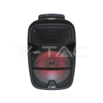 35W Преносима Колона Тип "Куфар" с Микрофон RF Контрол 12 inch RGB