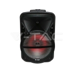 35W Преносима Колона Тип "Куфар" с Микрофон RF Контрол 12 inch RGB