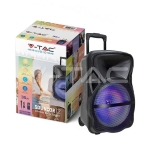 35W Преносима Колона Тип "Куфар" с Микрофон RF Контрол 12 inch RGB