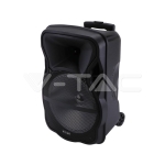 35W Преносима Колона Тип "Куфар" с Микрофон RF Контрол 12 inch RGB