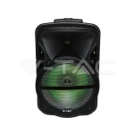 35W Преносима Колона Тип "Куфар" с Микрофон RF Контрол 12 inch RGB